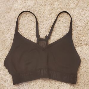 5 For $25 Pink Sport Black Bra Womens Size XS